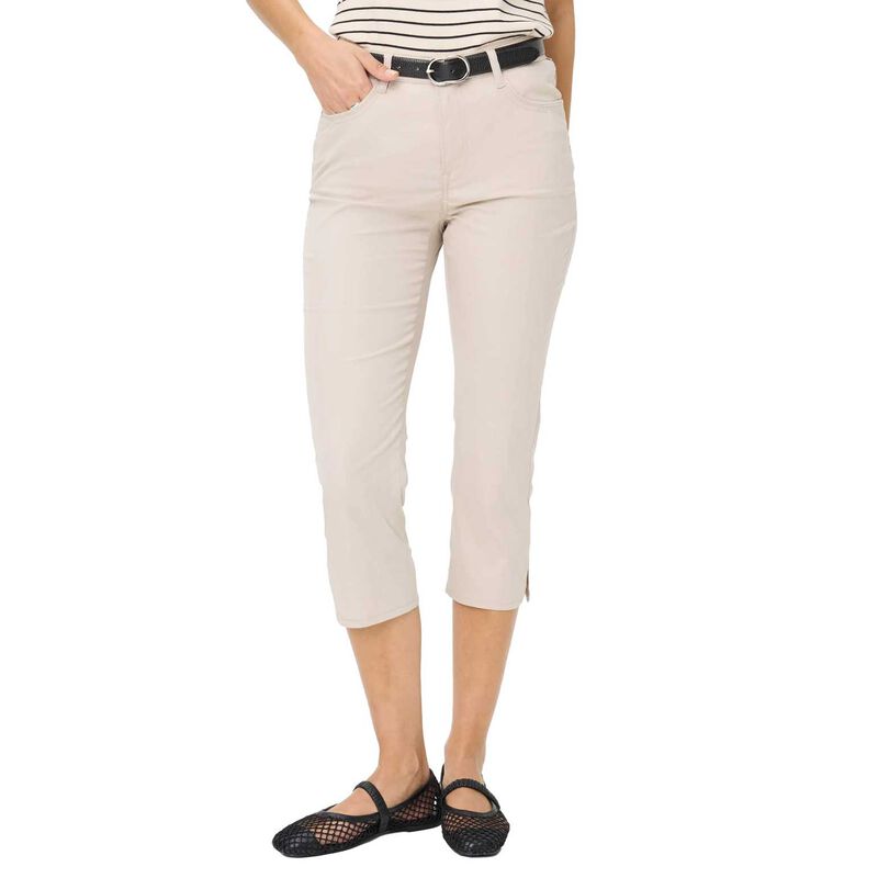 Brax Mary C Ultra Light Denim Capri image number 0